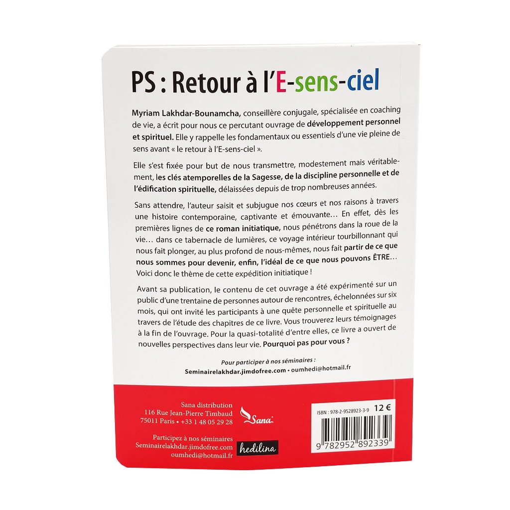 PS : Retour À L'E-Sens-Ciel - Myriam Lackdar-Bounamcha