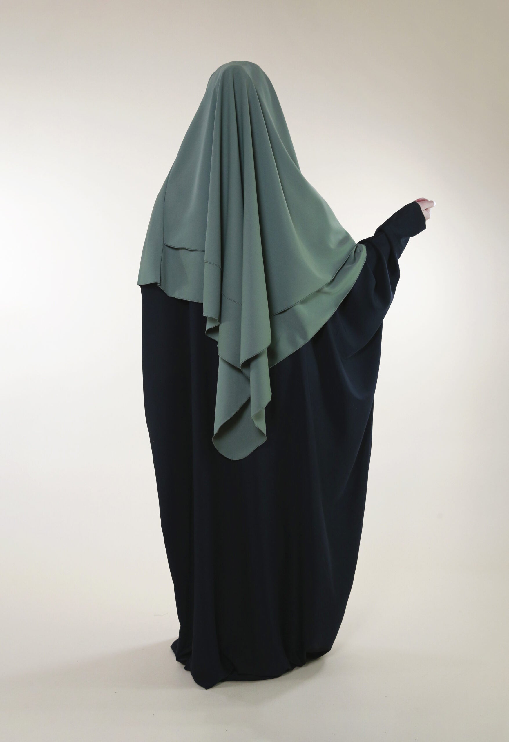 Khimar 2 voiles Soie de Médine – produit proposé sur Souk Dubaï