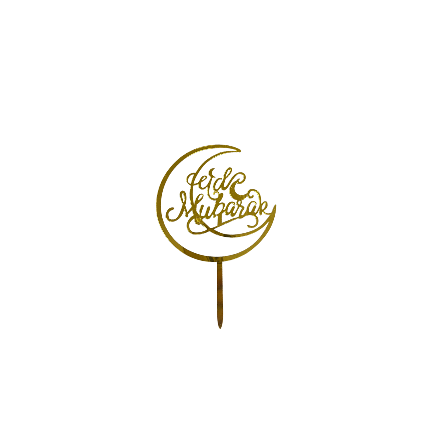 Pique à gâteau lune - Eid Mubarak - Différentes Couleurs – produit proposé sur Souk Dubaï