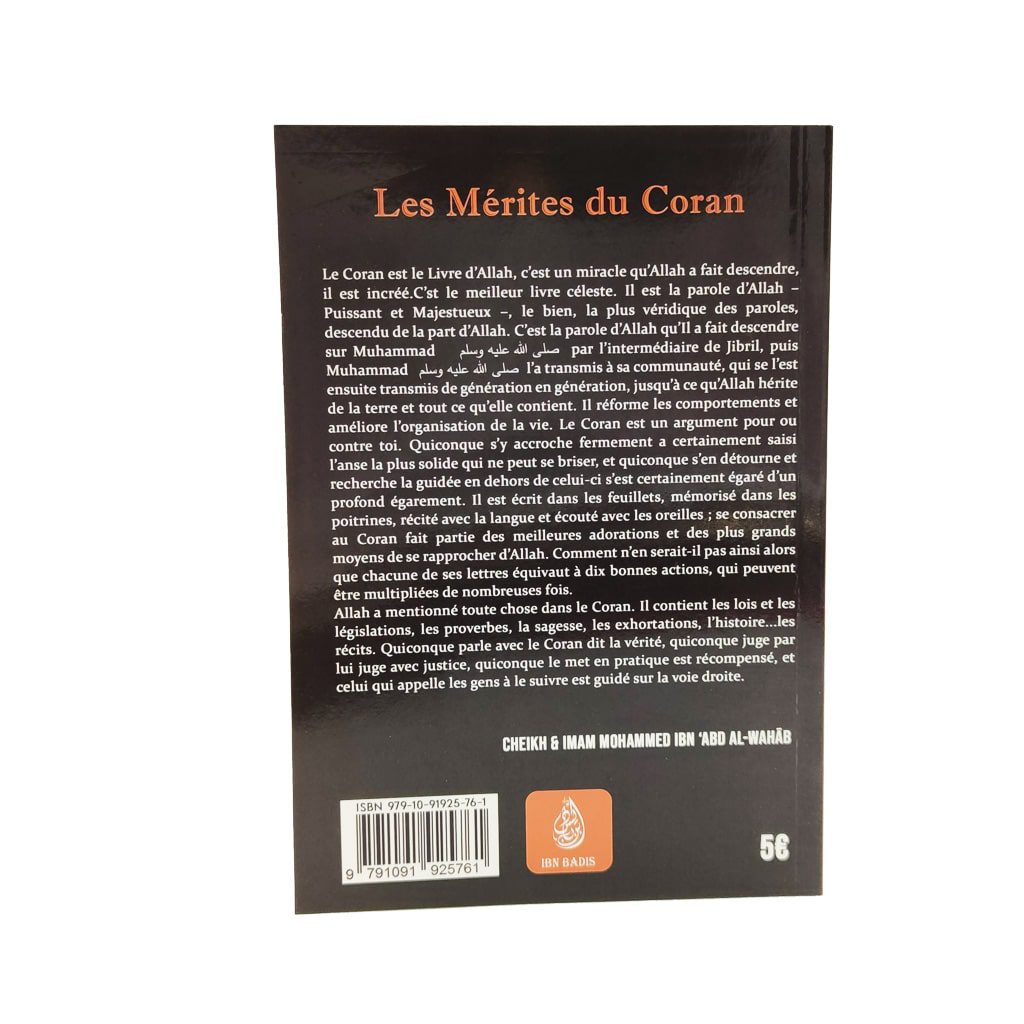 Les Mérites Du Coran - Edition Ibn Badis