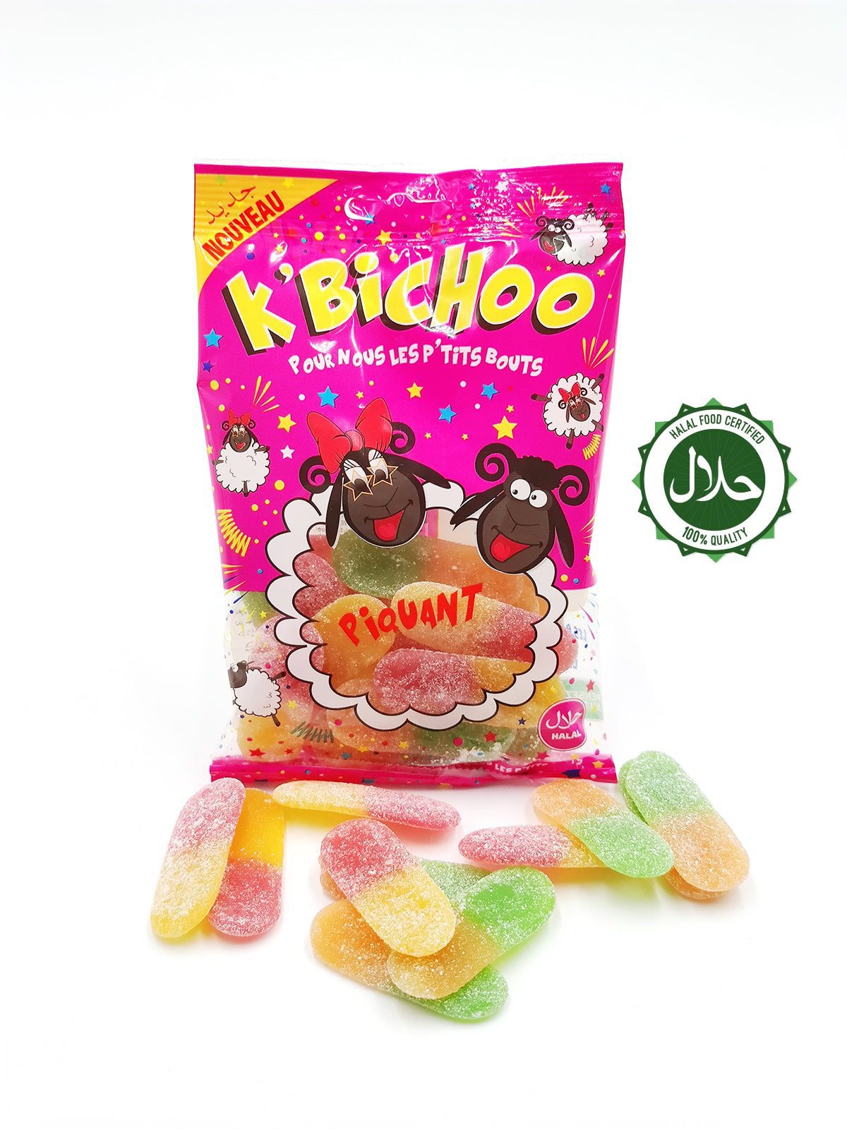Bonbons langues de chat k'bichoo – produit proposé sur Souk Dubaï