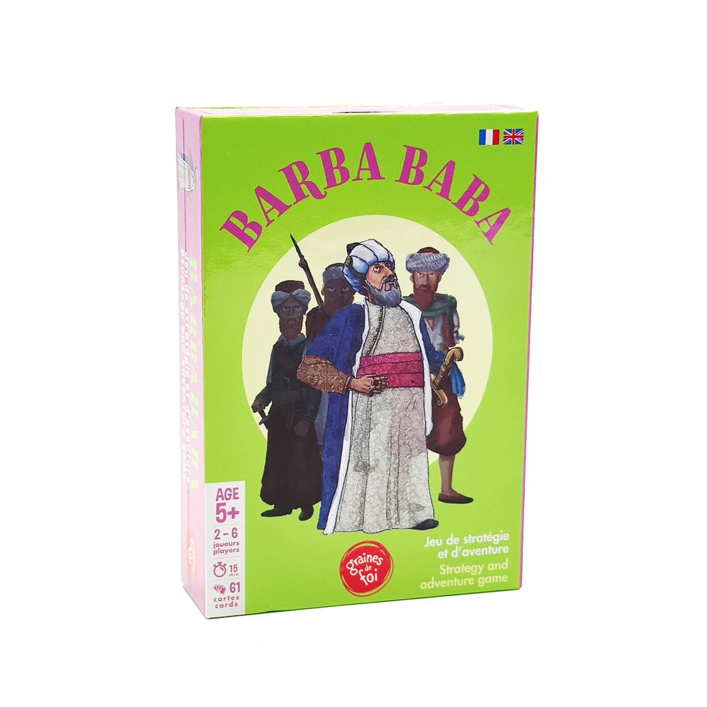 Barba baba - Jeu de cartes - Edition Graines de foi – produit proposé sur Souk Dubaï