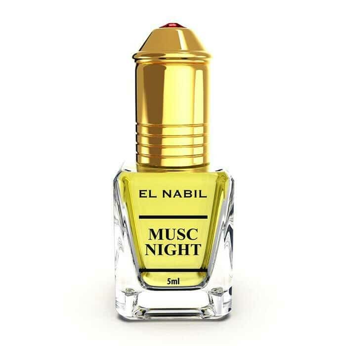 MUSC NIGHT - Sans alcool - EL NABIL - 5 ml – une touche olfactive sophistiquée au quotidien