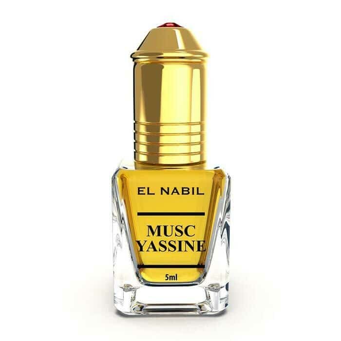 MUSC YASSINE - Sans alcool - EL NABIL - 5 ml – essence précieuse dans un flacon raffiné