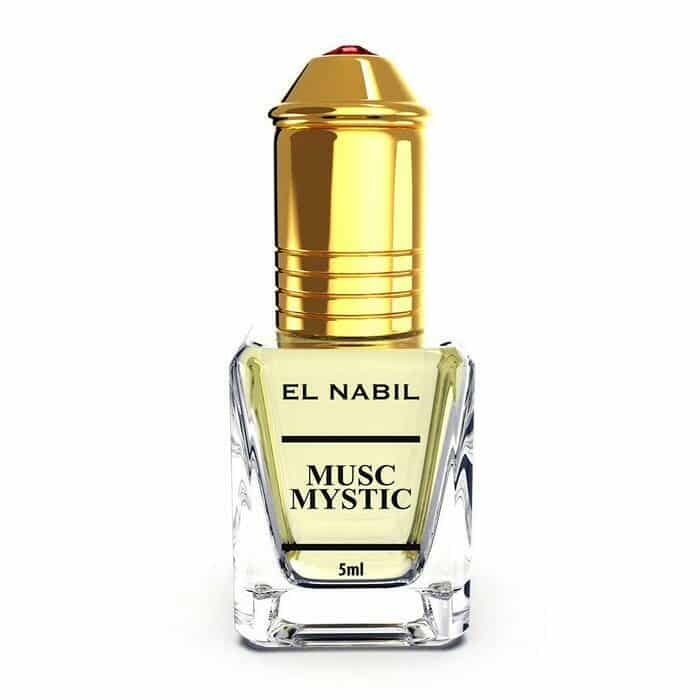 MUSC MYSTIC - Sans alcool - EL NABIL - 5 ml – parfum concentré aux notes boisées ou florales