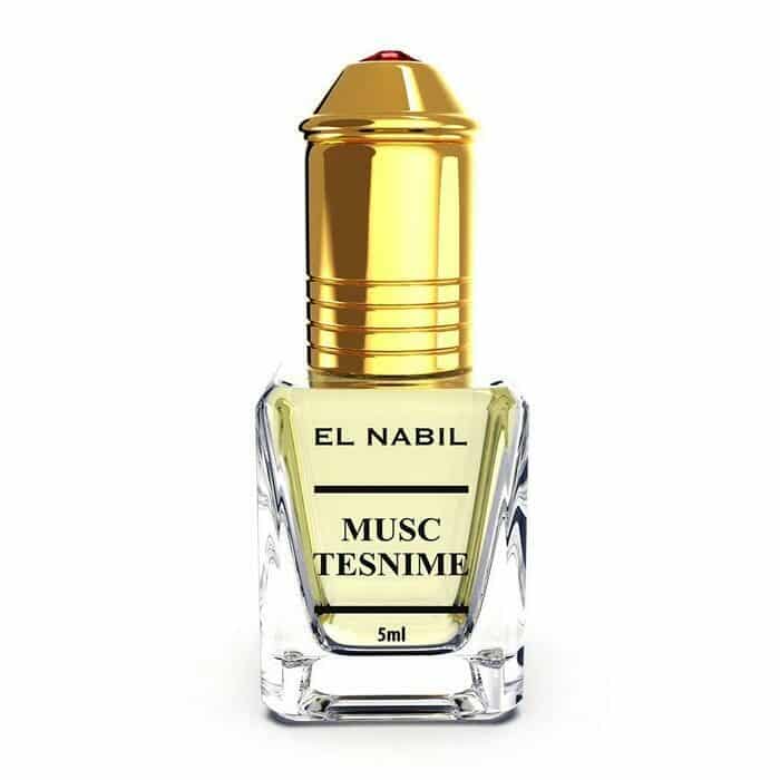 MUSC TESNIME - Sans alcool - EL NABIL - 5 ml – senteur douce et persistante aux accents d'Orient