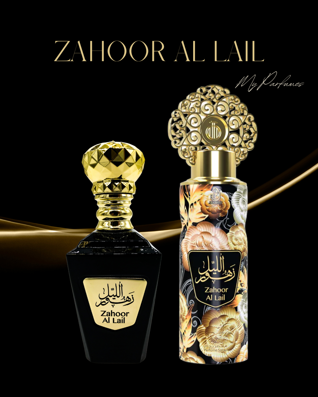 Coffret ZAHOOR AL LAIL  My Perfumes – produit proposé sur Souk Dubaï