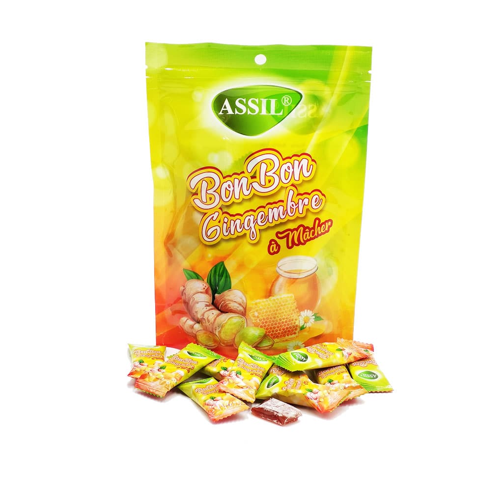 Bonbon Gingembre à Mâcher - ASSIL – produit proposé sur Souk Dubaï