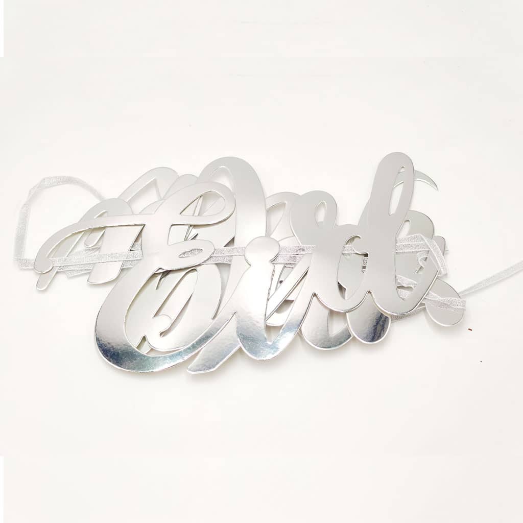 Guirlande - Eid Mubarak - Différentes Couleurs