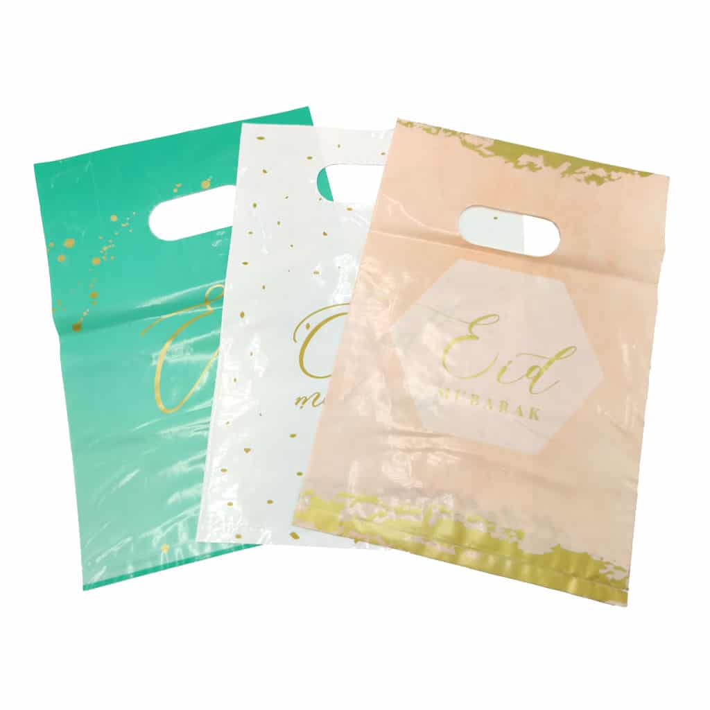 Set of 6 sachets - Eid Mubarak decoration - Different Colors