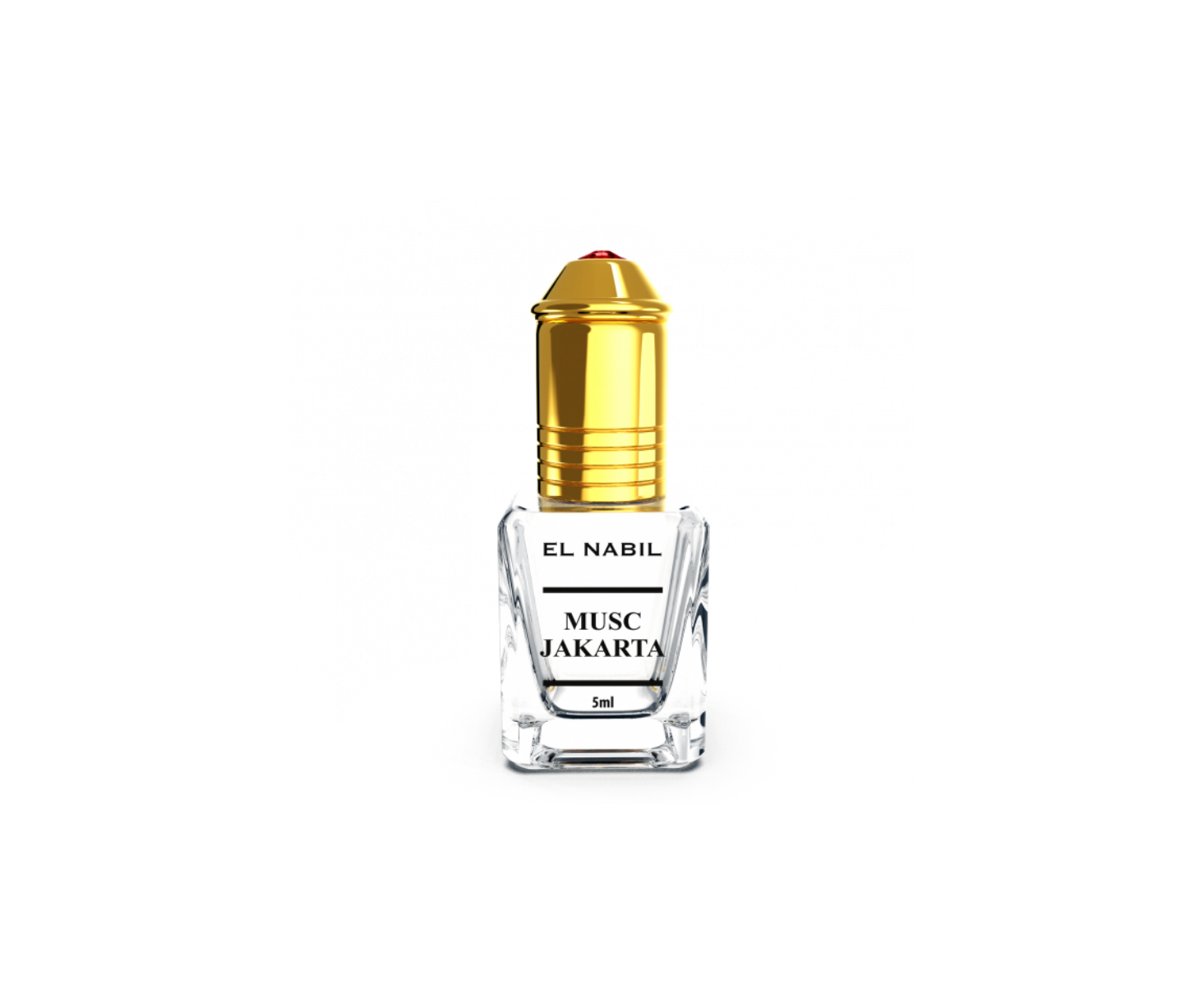 Musc Jakarta - Sans Alcool – EL NABIL - 5 ml – parfum concentré aux notes boisées ou florales