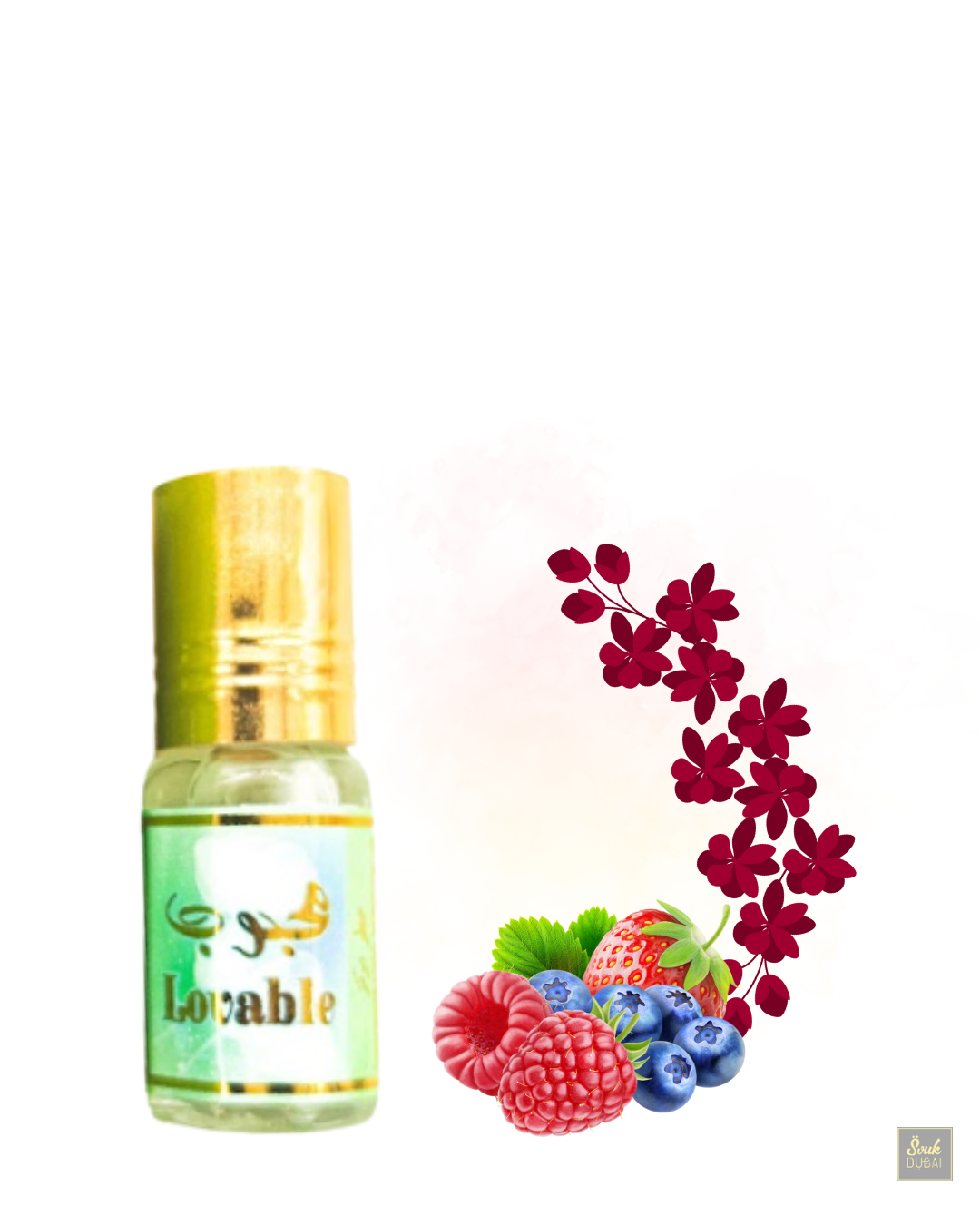 Musc 3 ML Lovable - Sarah Créations – une touche olfactive sophistiquée au quotidien