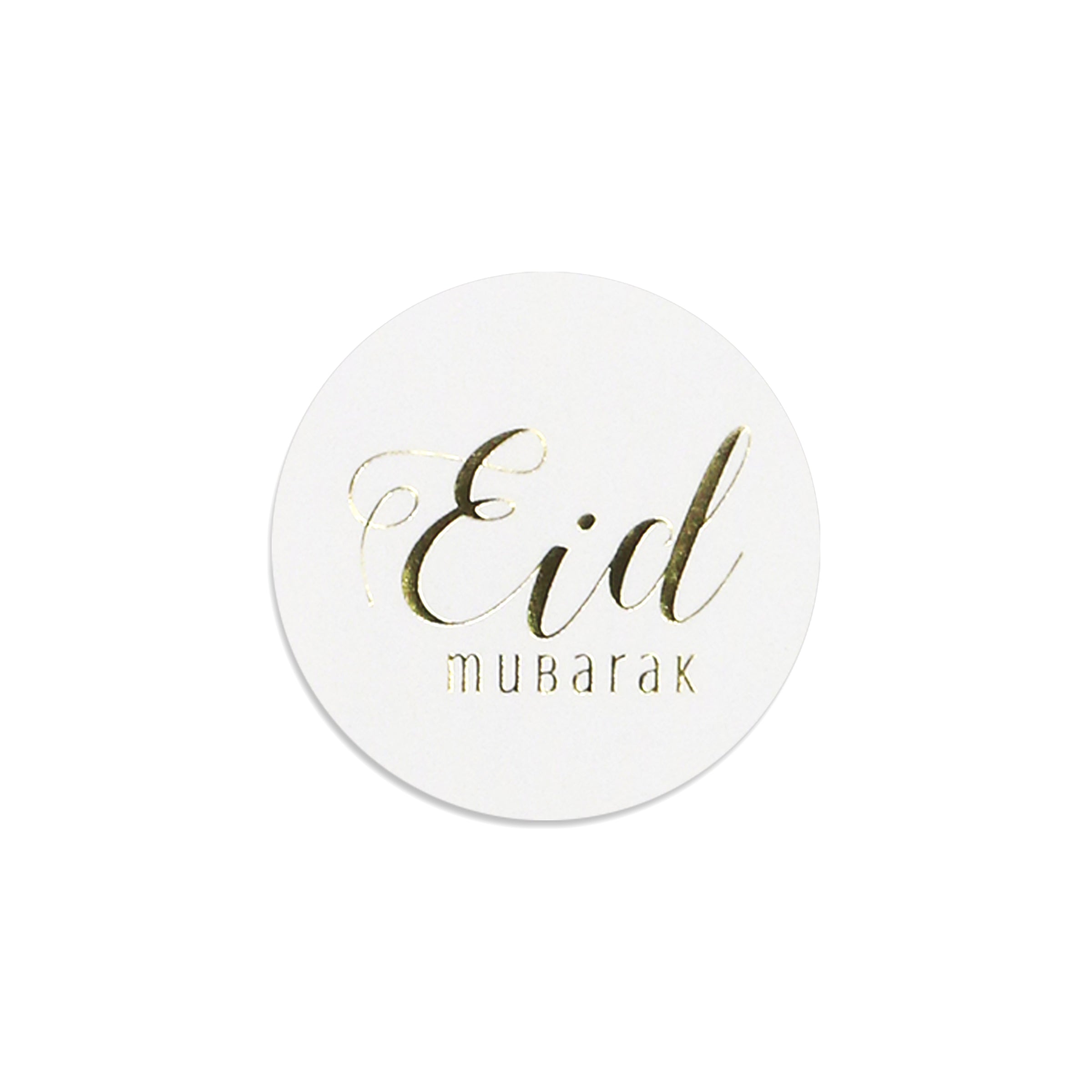 10 stickers "Eid Mubarak" - différents motifs – produit proposé sur Souk Dubaï