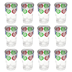 12 Verres orientaux - CAIRE