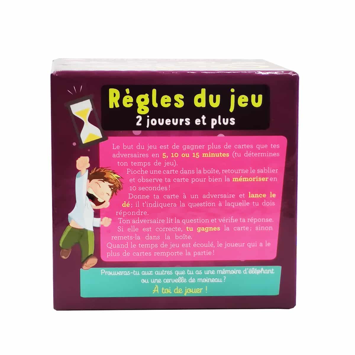 Cérébro Mots Arabes - Jeu De Société De Stimulation De La Mémoire Et La Concentration