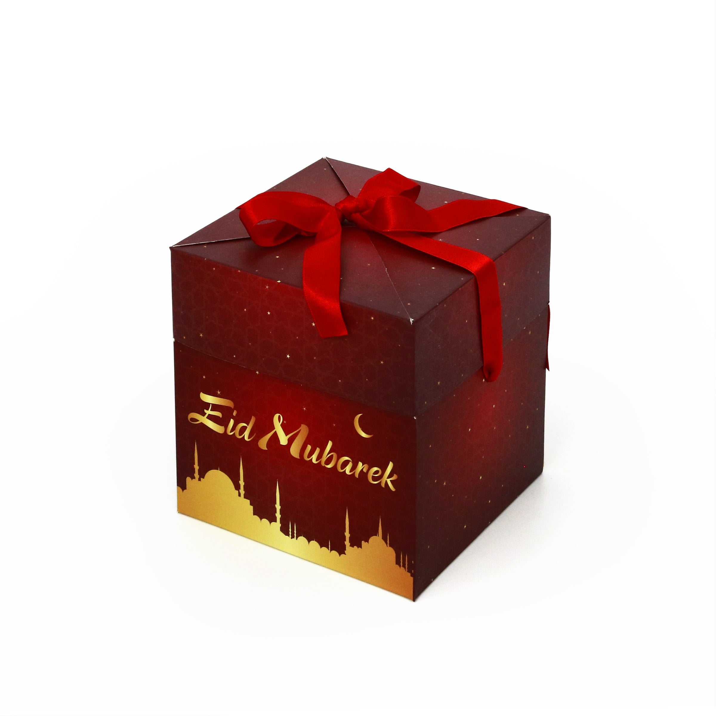 Boite cadeaux (5 x 5 x 5 cm) - Eid Mubarak – produit proposé sur Souk Dubaï