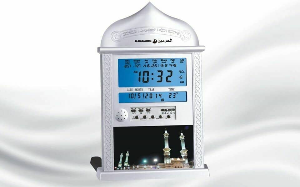Horloge murale musulmane AZAN pour 500 villes