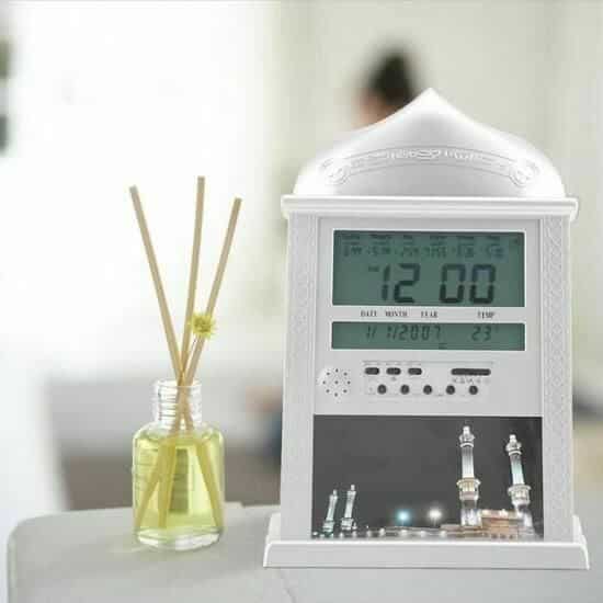 Horloge murale musulmane AZAN pour 500 villes