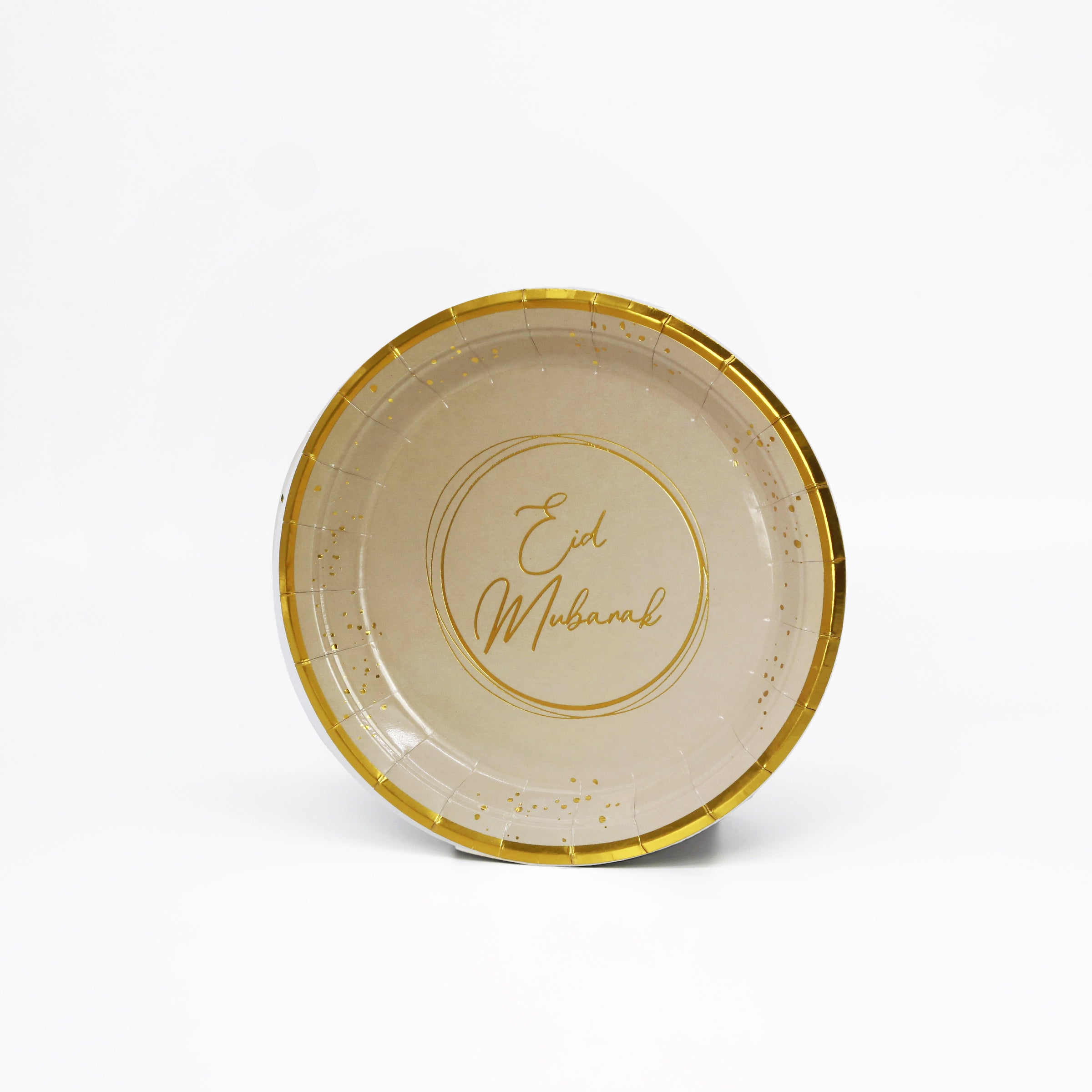 Assiettes " Eid Mubarak " - Lot de 6 pièces - Différents modèles