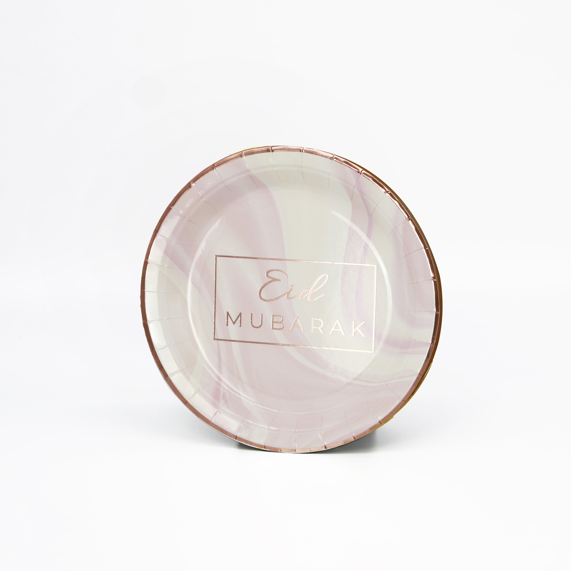 Assiettes " Eid Mubarak " - Lot de 6 pièces - Différents modèles