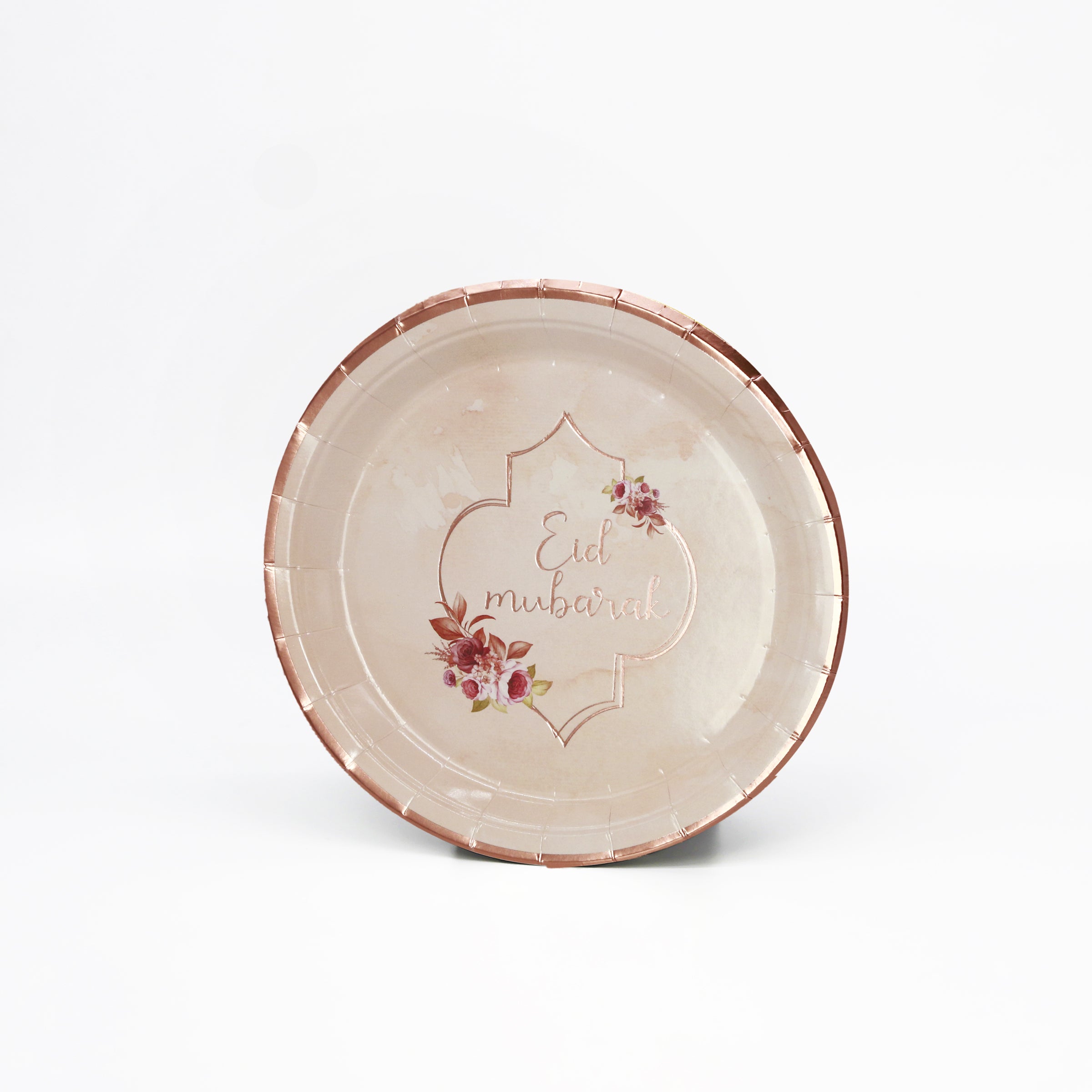 Assiettes " Eid Mubarak " - Lot de 6 pièces - Différents modèles