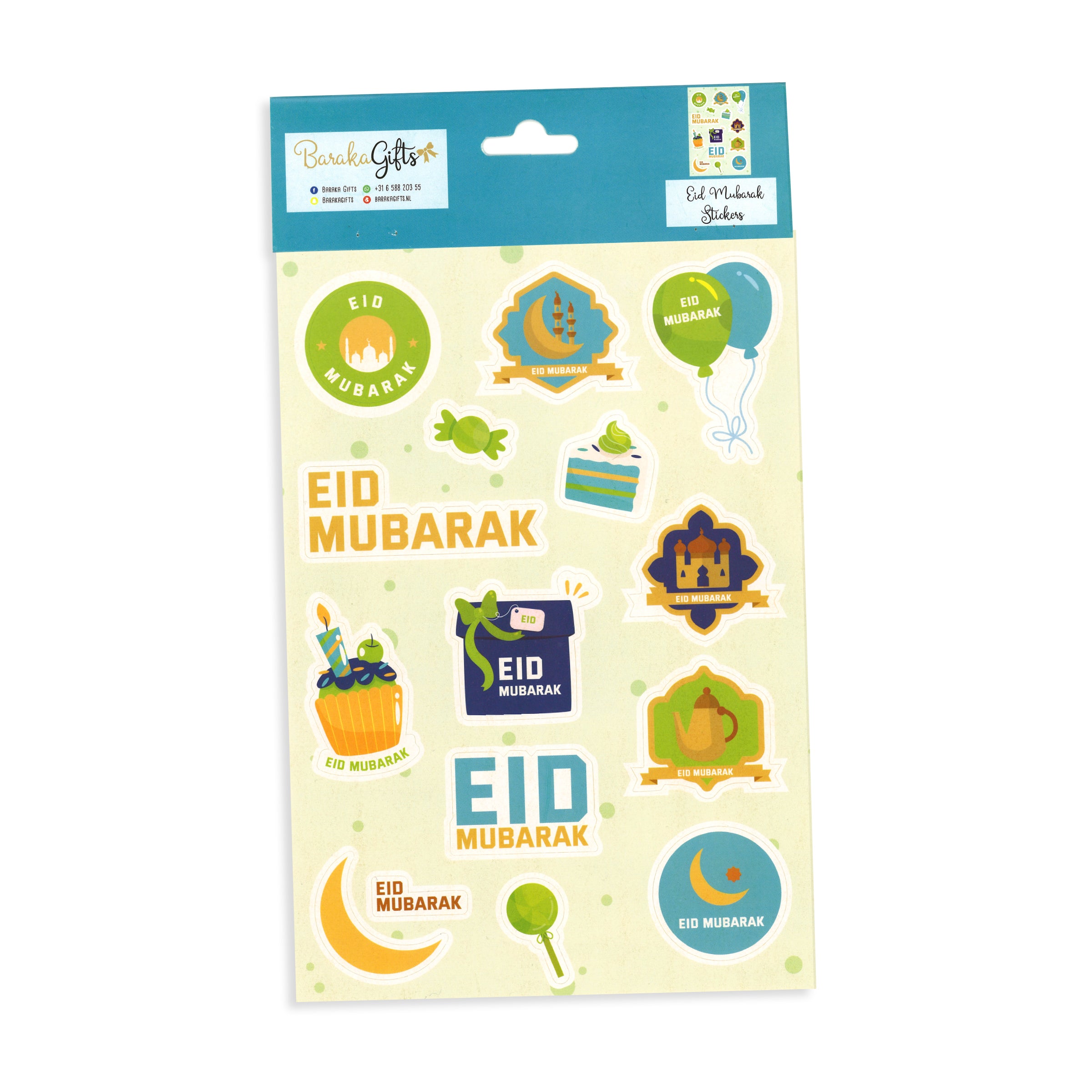 Stickers décoratifs enfant - Eid Mubarak – produit proposé sur Souk Dubaï