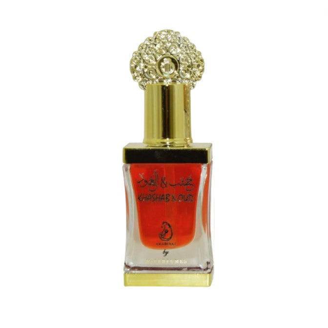 Musc Khashab & Oud – Huile Parfumée Concentrée – 12 mL – My perfumes – parfum concentré aux notes boisées ou florales