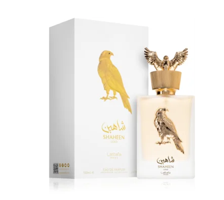 Eau de parfum - Shaheen Gold - Lattafa pride – essence précieuse dans un flacon raffiné