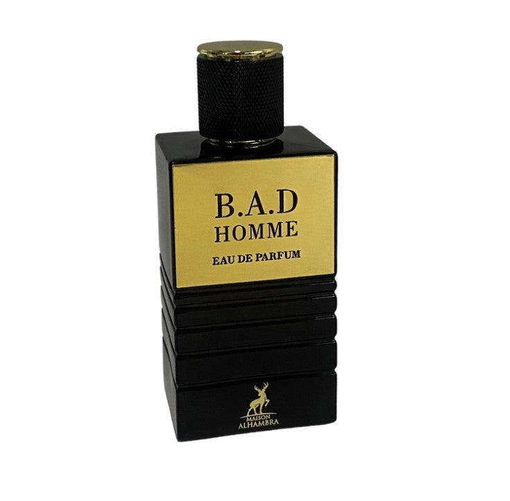 Eau de parfum Bad Homme - Maison Alhambra – essence précieuse dans un flacon raffiné