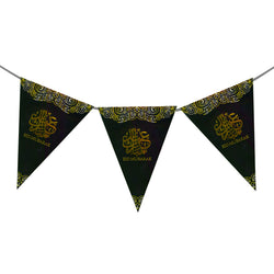 Drapeau ou guirlande Eid Mubarak