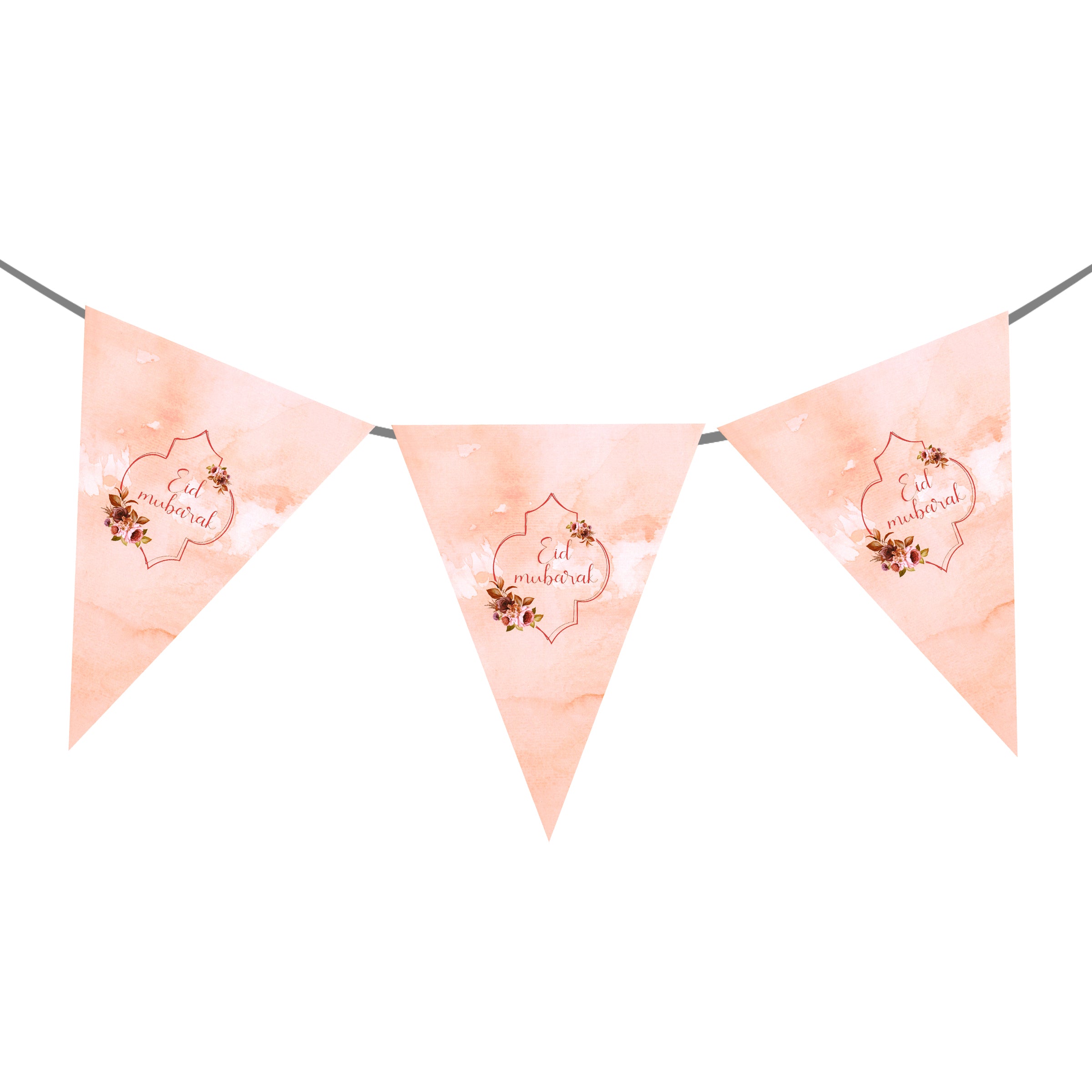 Drapeaux 5 mètres - Eid Mubarak - Différents modèles