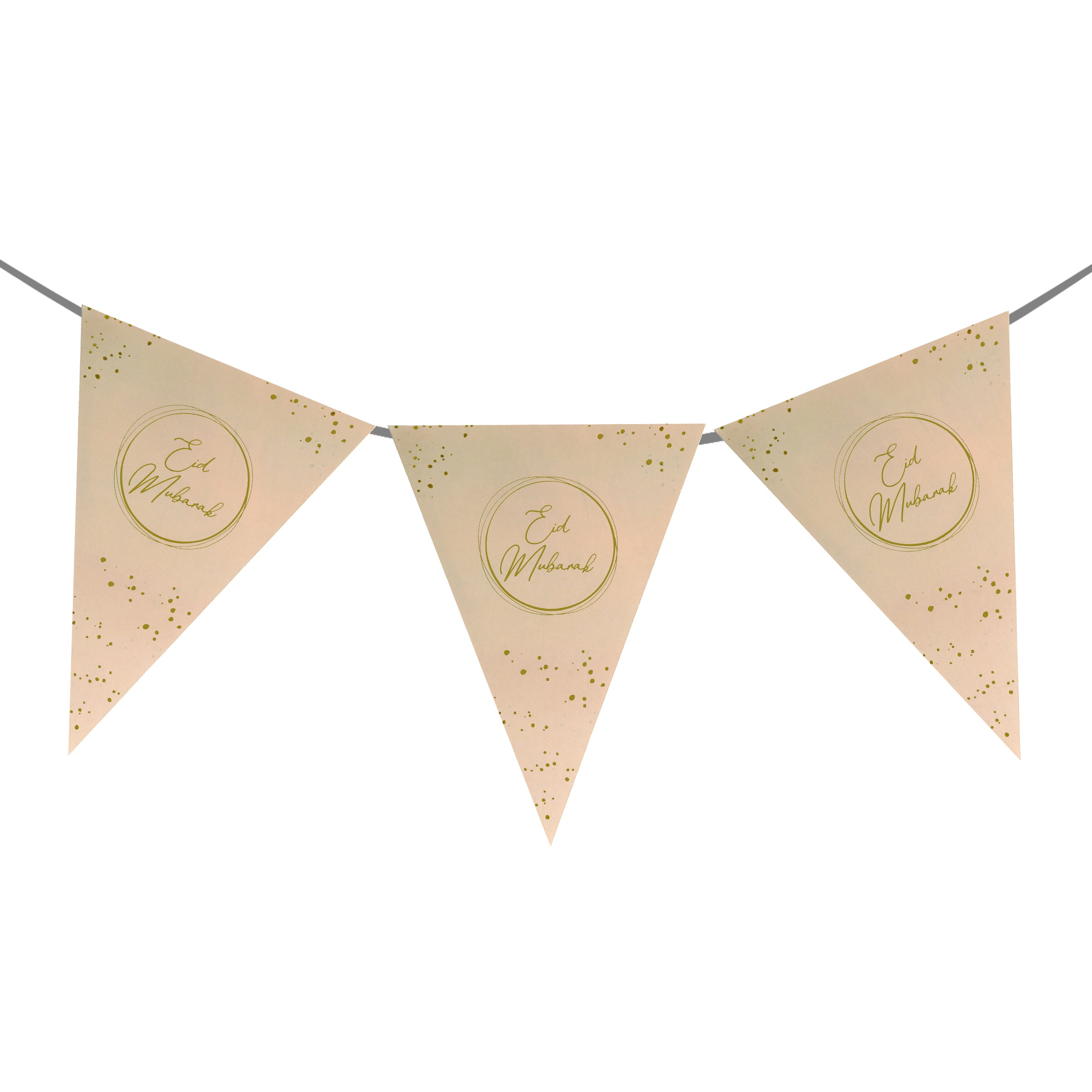 Drapeaux 5 mètres - Eid Mubarak - Différents modèles