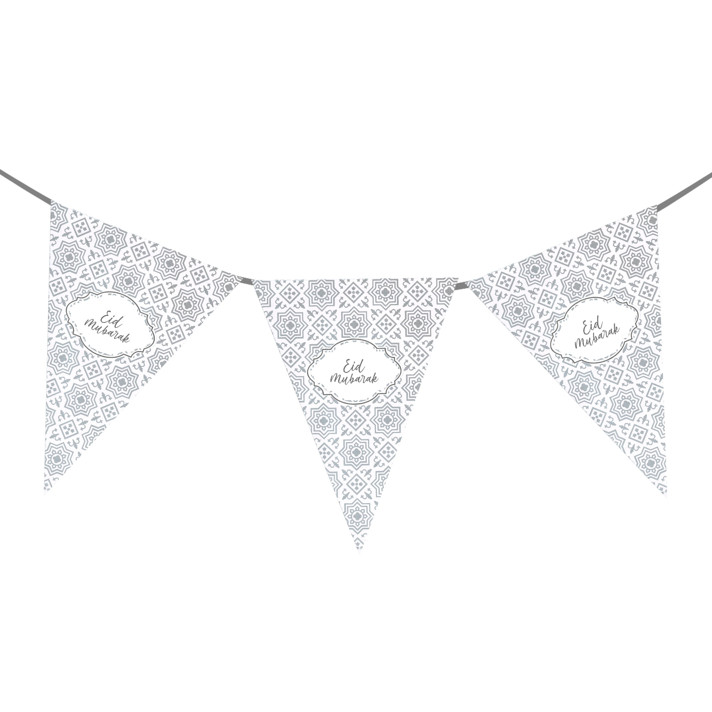 Drapeaux 5 mètres - Eid Mubarak - Différents modèles