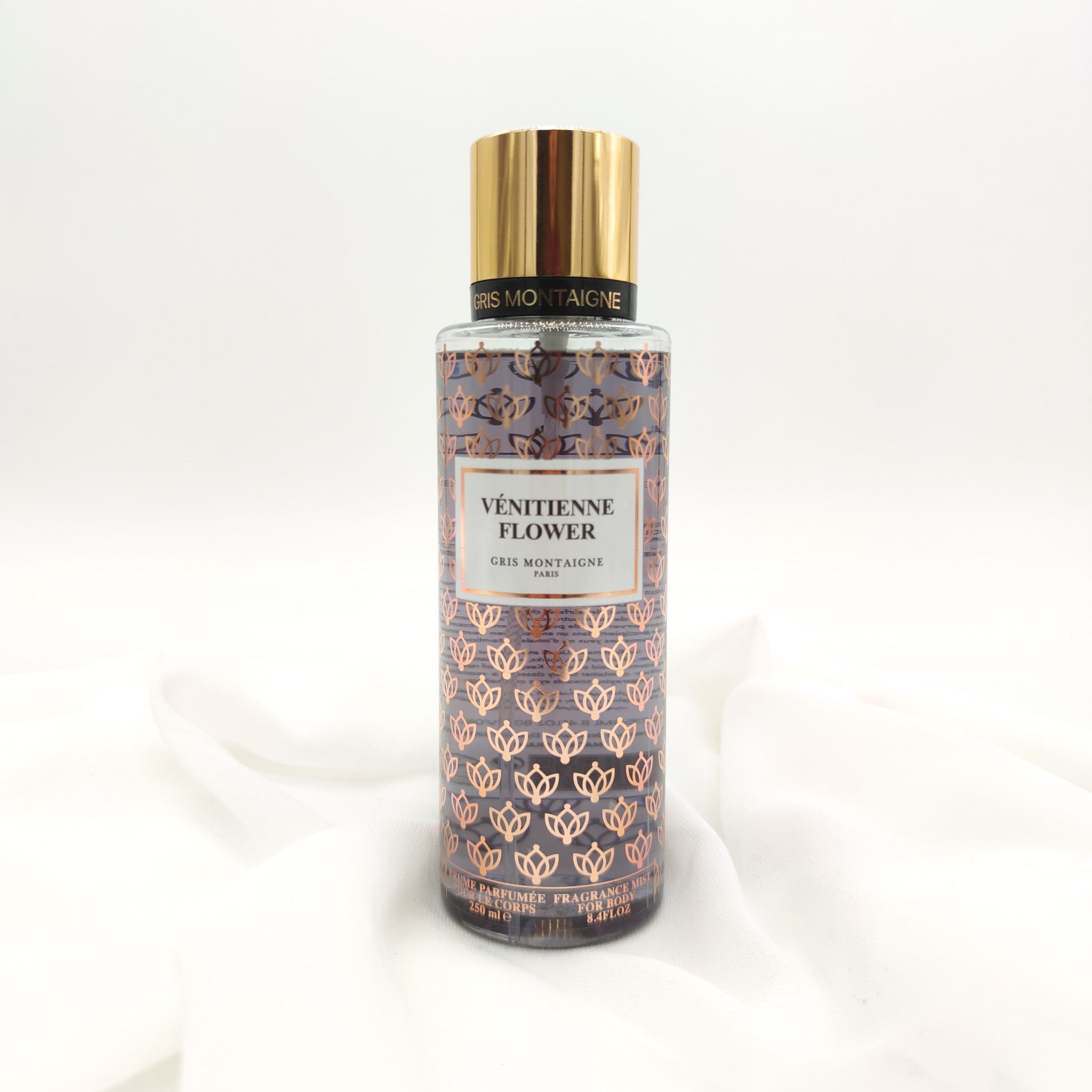 Brume parfumée VENITIENNE FLOWER - GRIS MONTAIGNE – une touche olfactive sophistiquée au quotidien