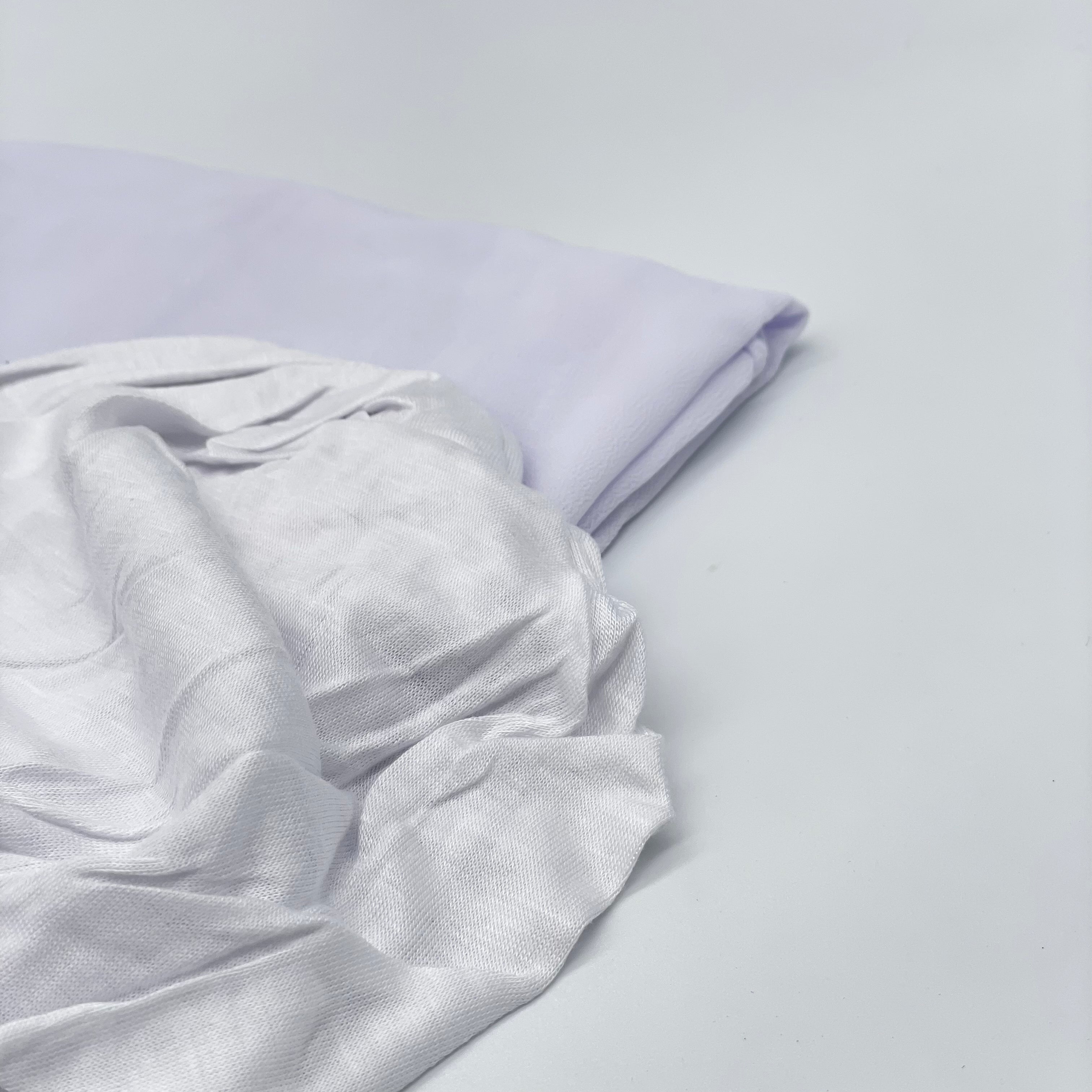 Hijab mousseline avec bonnet à nouer