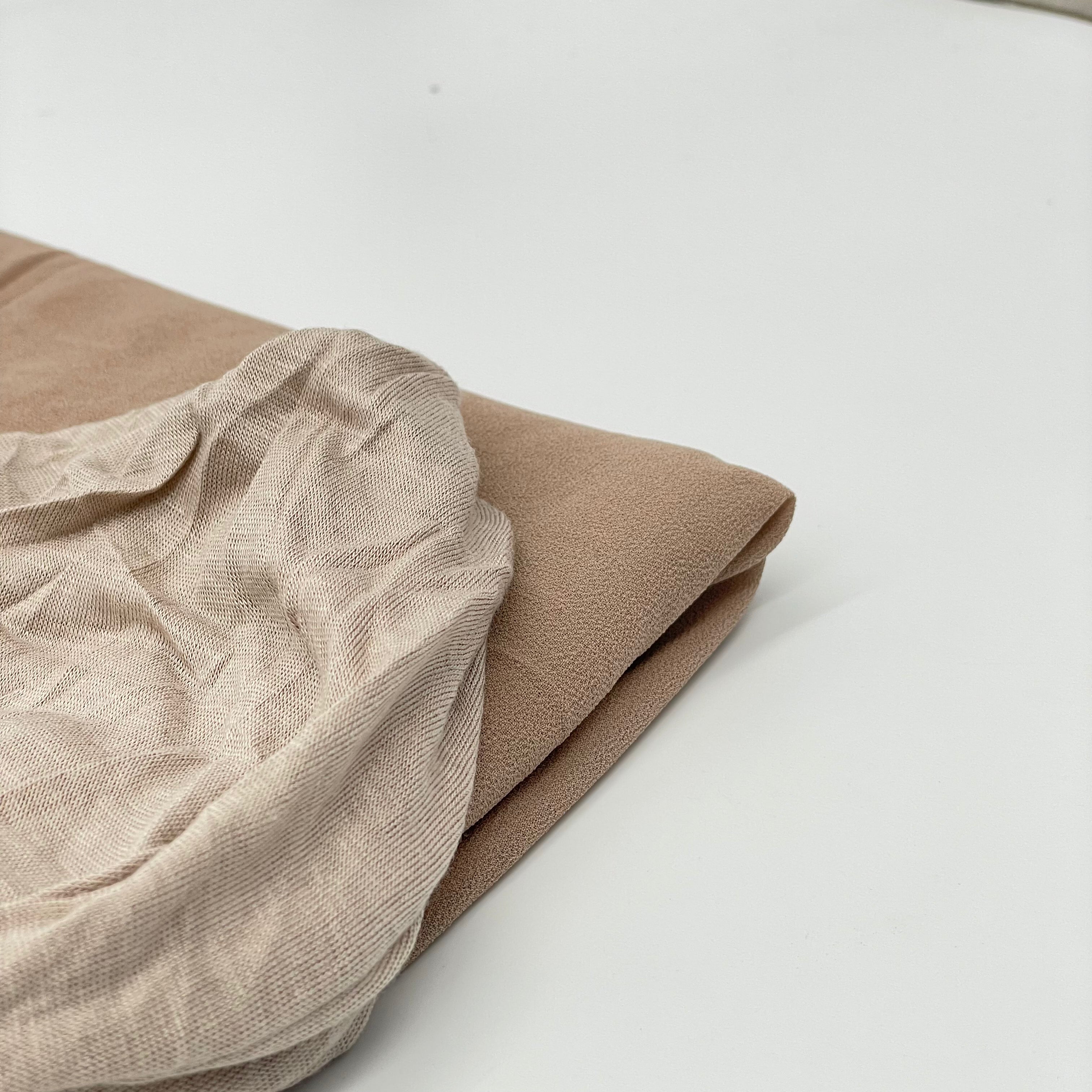 Hijab mousseline avec bonnet à nouer