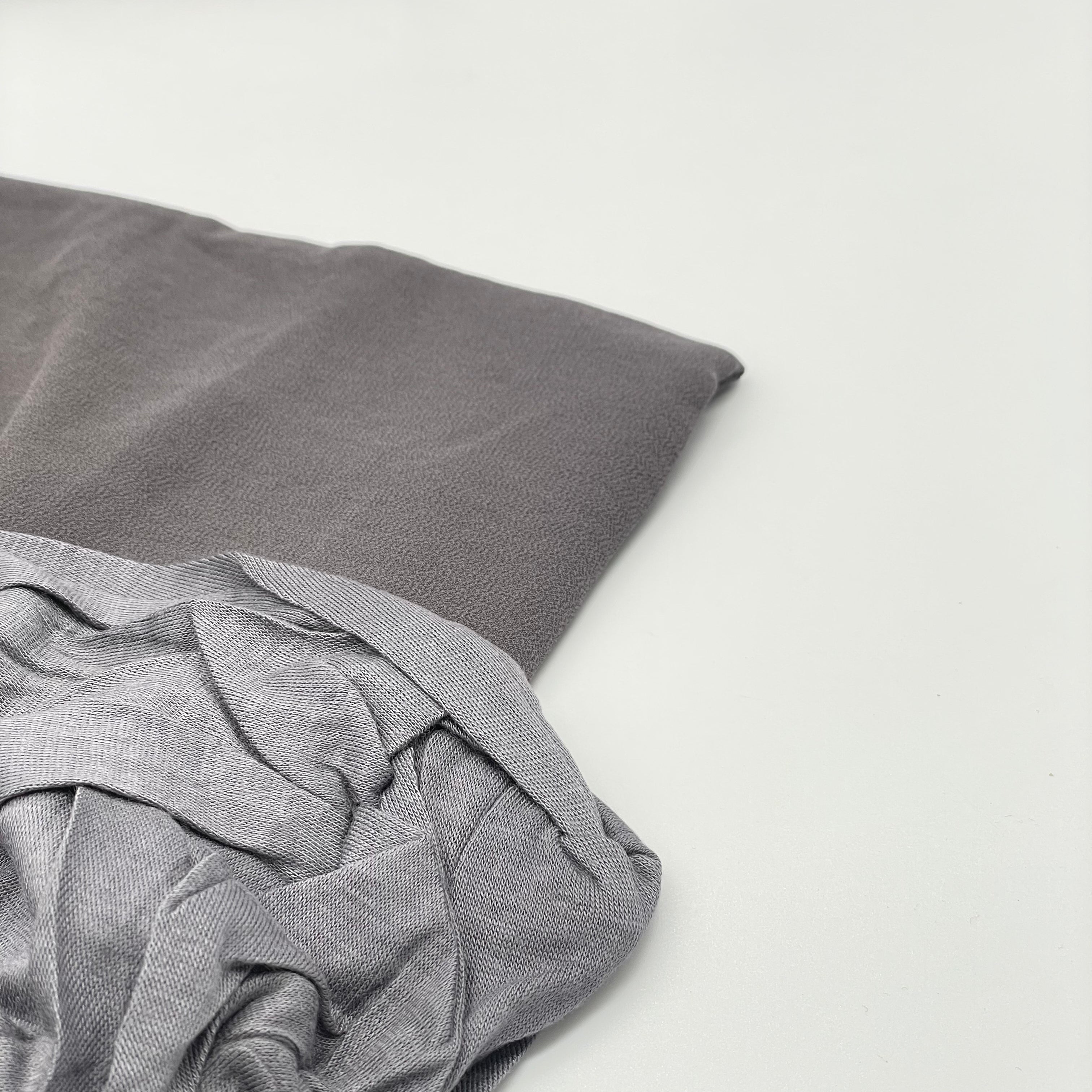 Hijab mousseline avec bonnet à nouer