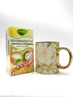 Pack Tea - Tea of ​​your choice + Silver or Gold Marble Mug