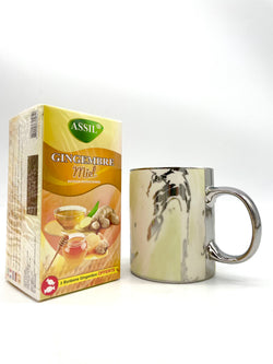 Pack Tea - Tea of ​​your choice + Silver or Gold Marble Mug