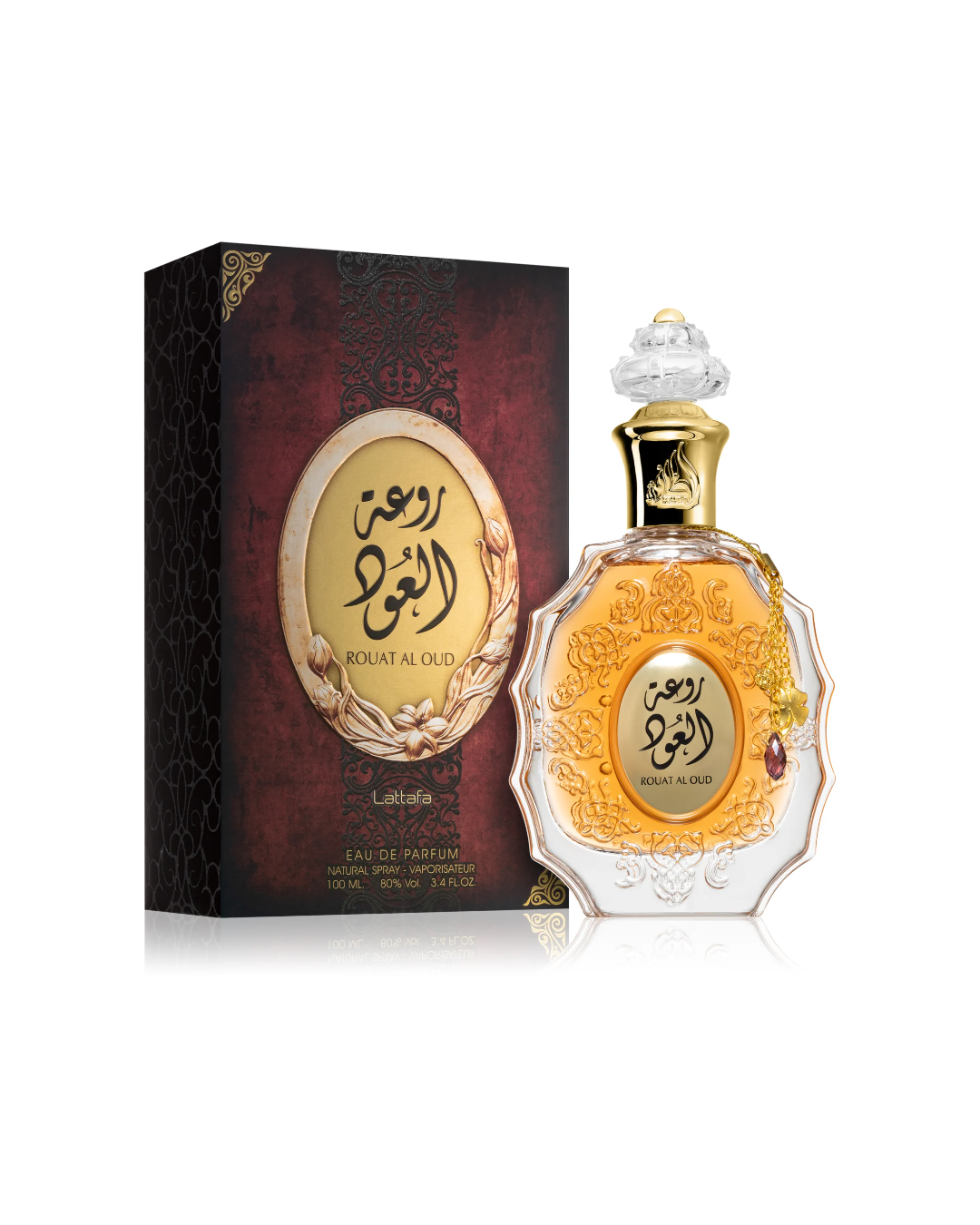 Eau de parfum Rouat Al Oud - Lattafa – essence précieuse dans un flacon raffiné