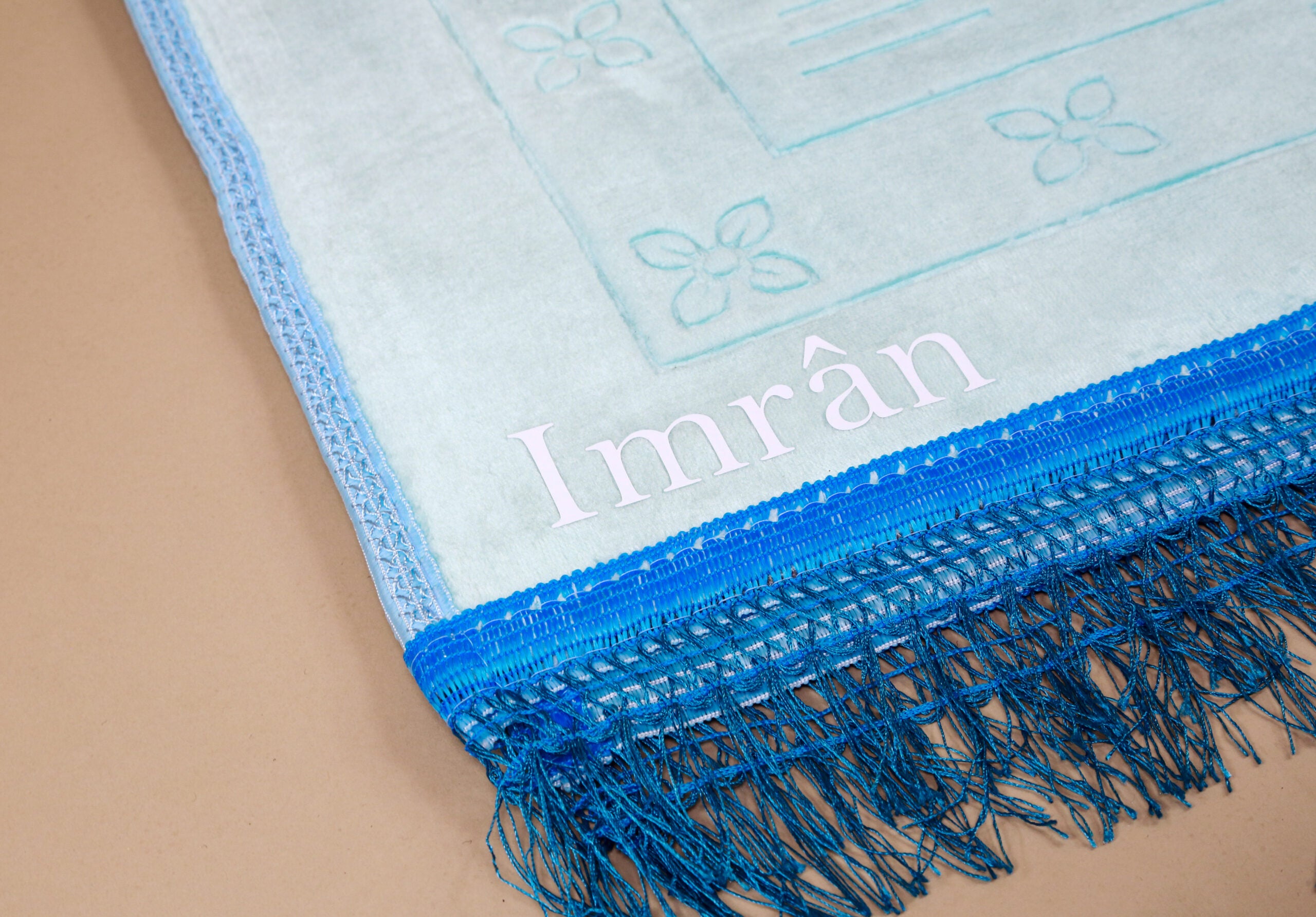 Tapis de prière musulman tapis de pèlerinage en coton épais tapis de prière  musulman avec un sac en tissu 70x110cm