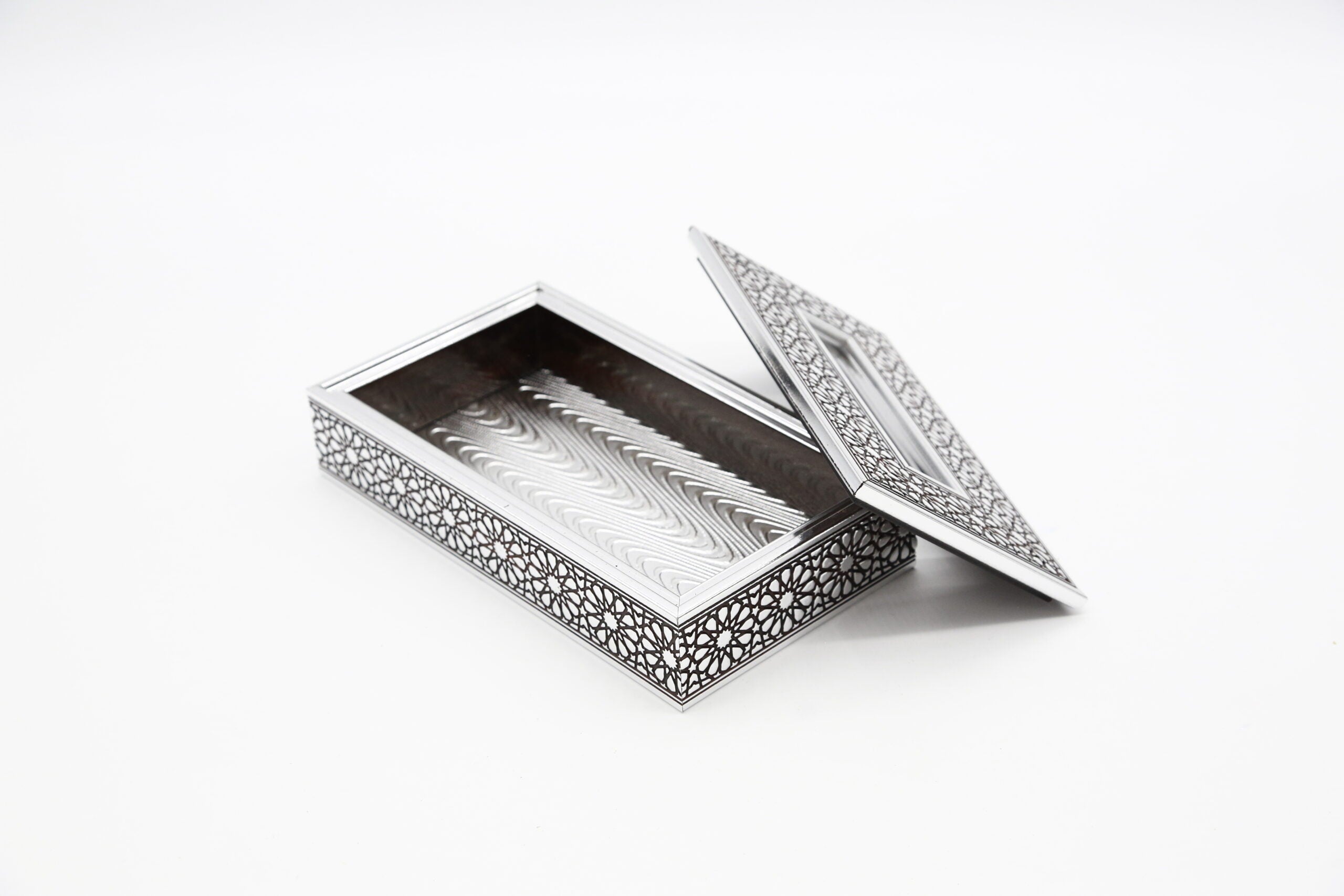 Boîte élégante pour serviettes ou mouchoirs motif floral