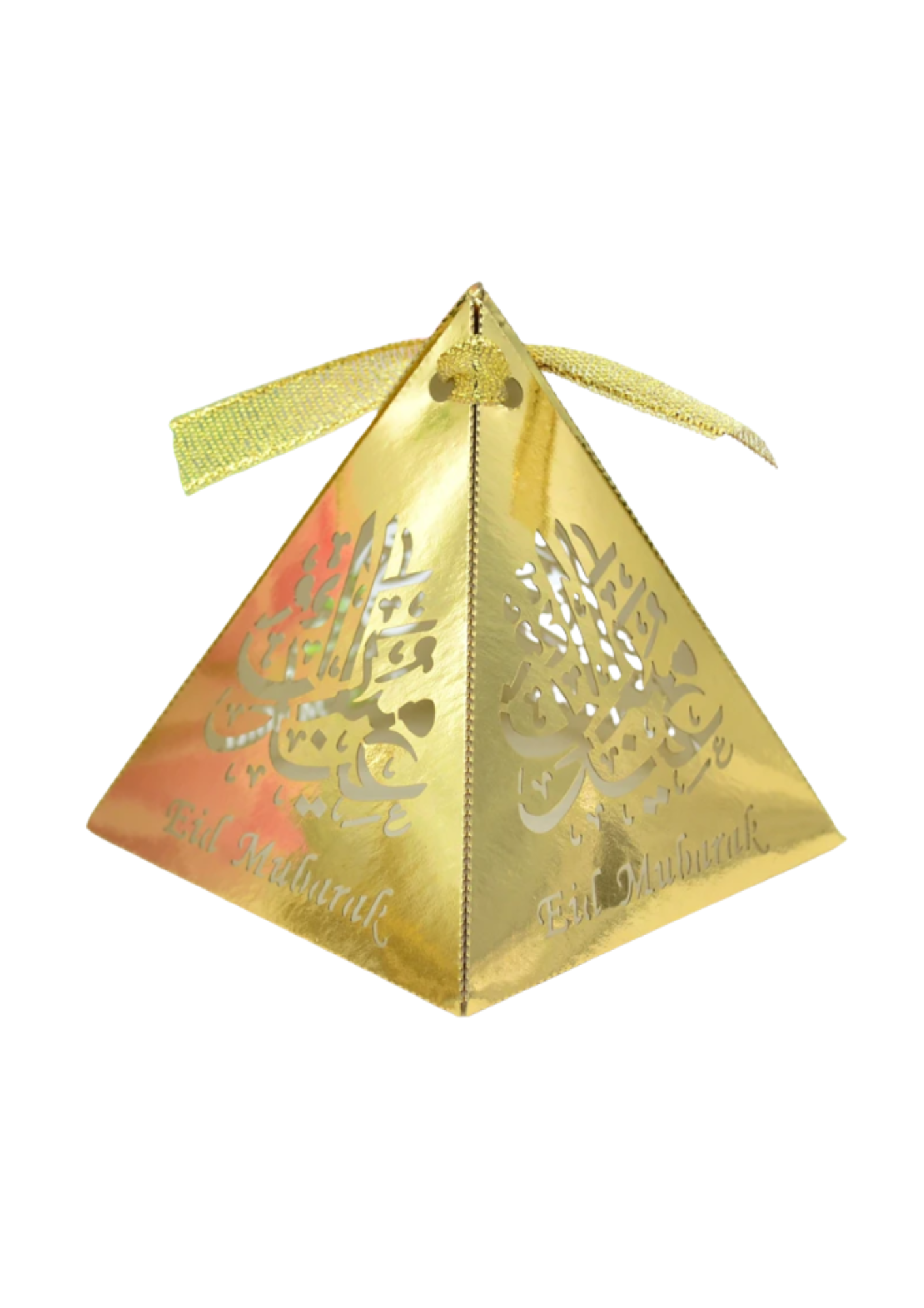 Boîtes triangles pour Dragées - Eid Moubarak – produit proposé sur Souk Dubaï