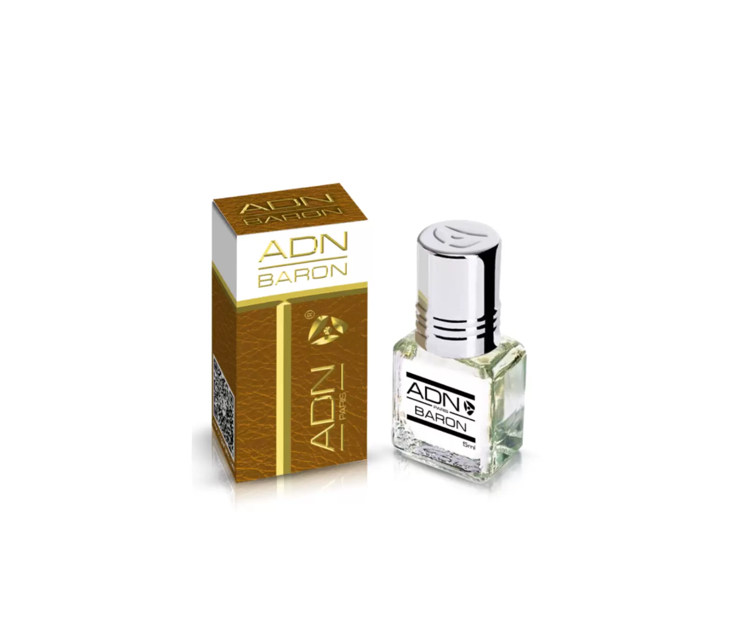 Musc Baron - ADN PARIS - 5 ml – fragrance élégante, parfaite pour les amateurs de musc