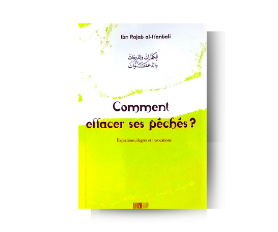 Comment effacer ses péchés? - Ibn Rajab al Hanbali – produit proposé sur Souk Dubaï