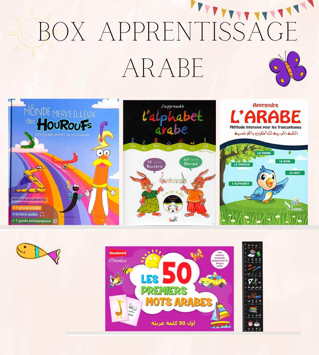 Box apprentissage arabe – produit proposé sur Souk Dubaï