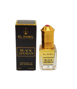 BLACK AFGHAN - Alcohol-Free Perfume Extract – EL NABIL - 5 ml 