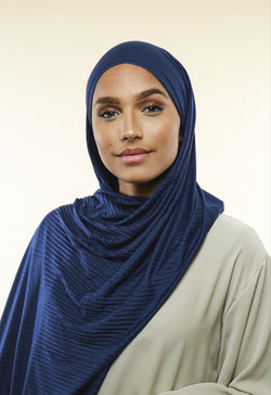 Mon Hijab Jersey à rayures