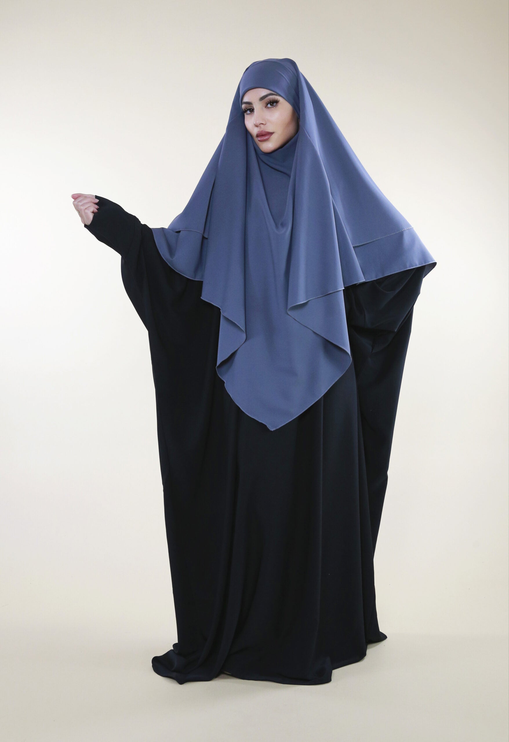 Khimar 2 voiles Soie de Médine