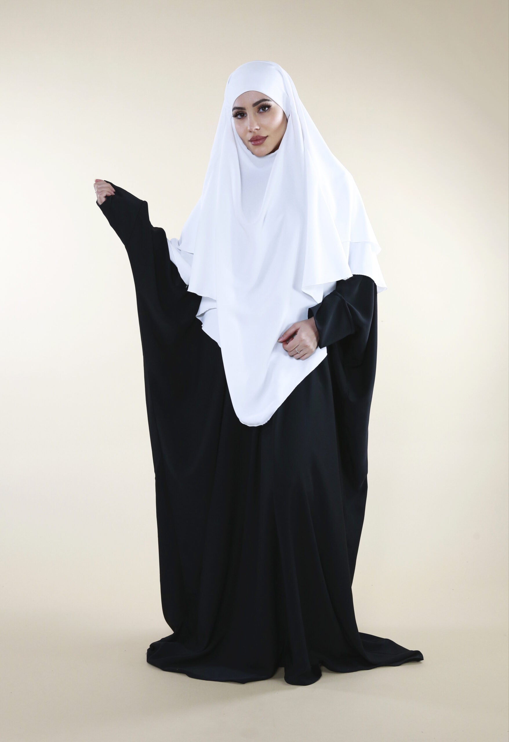 Khimar 2 voiles Soie de Médine